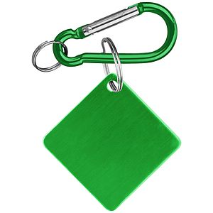 Aluminum Key Holder & Dog Tag with Carabiner