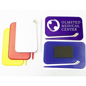 Jumbo Size Rectangular Letter Opener with Magnet