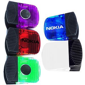Jumbo size 3" x 2" magnetic memo clip holder with strong grip