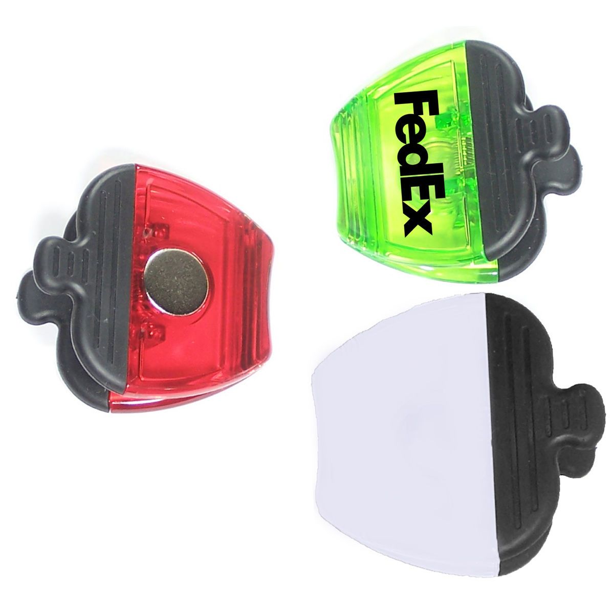 Jumbo size apple shaped magnetic memo clip holder with strong grip