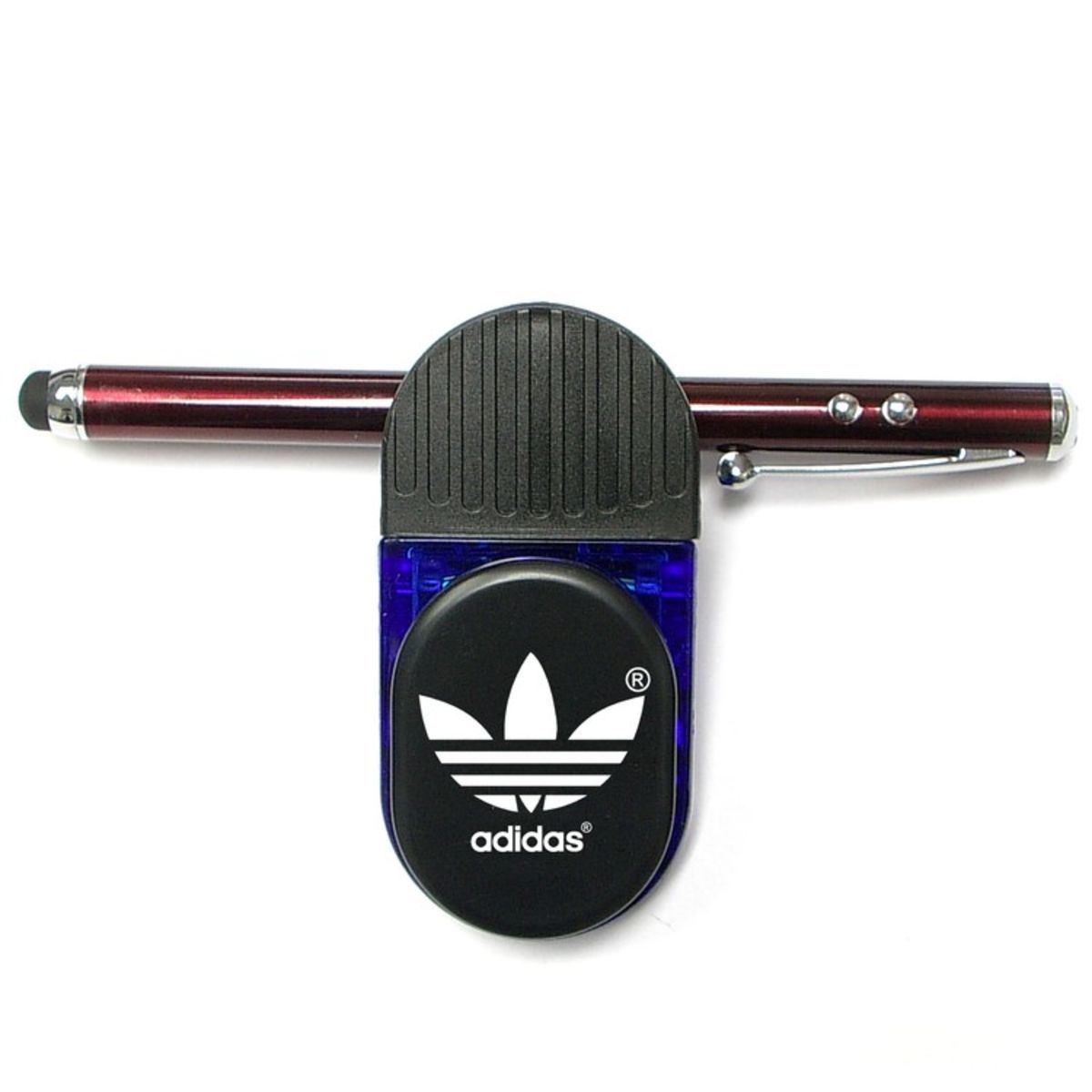 Magnetic memo clip with pen and business card / note holder.1/3Pen not included.)