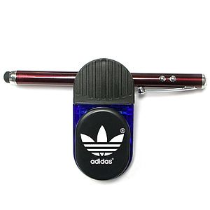 Magnetic memo clip with pen and business card / note holder.1/3Pen not included.)
