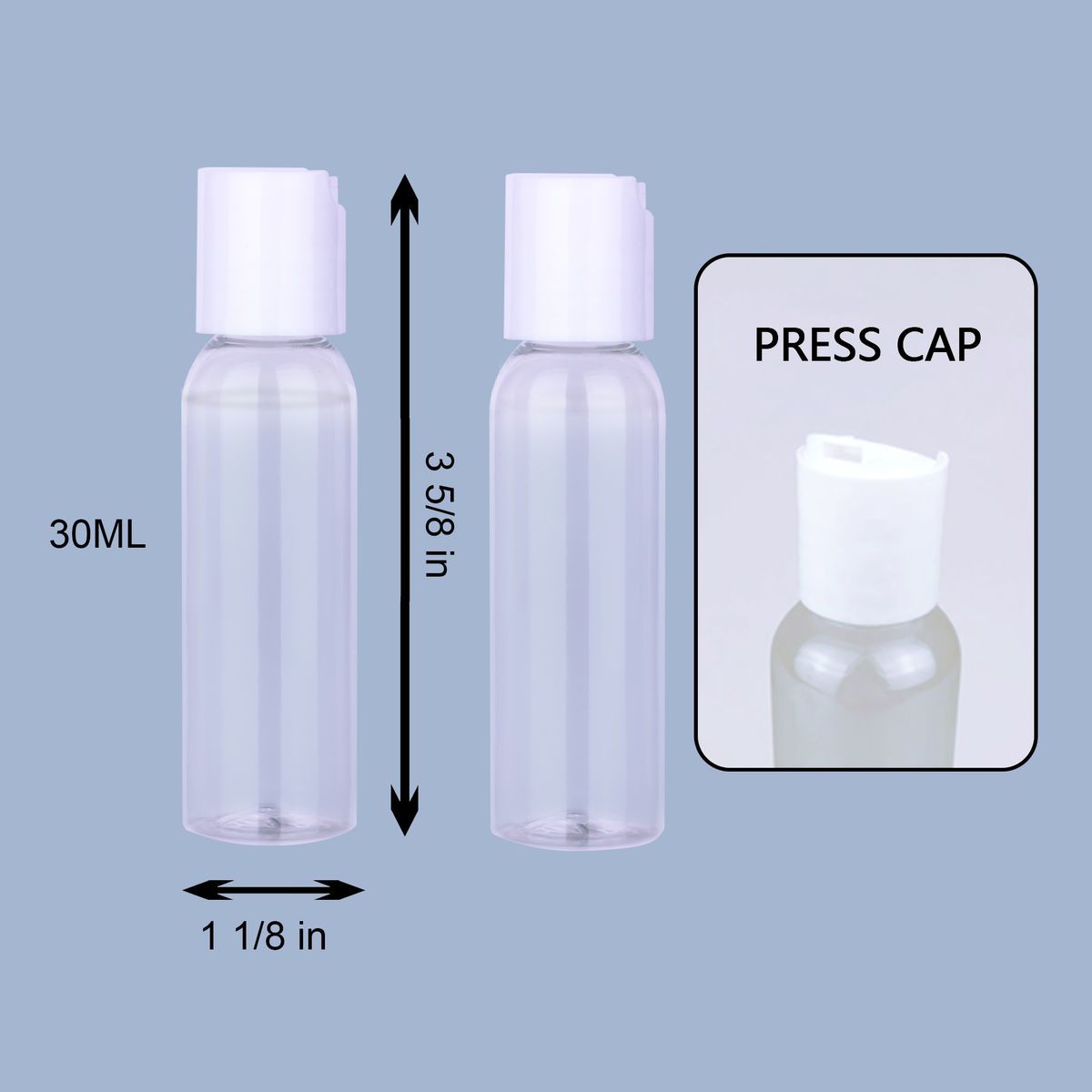PPE 1 Oz.Gel Bottle for Hand Sanitizer