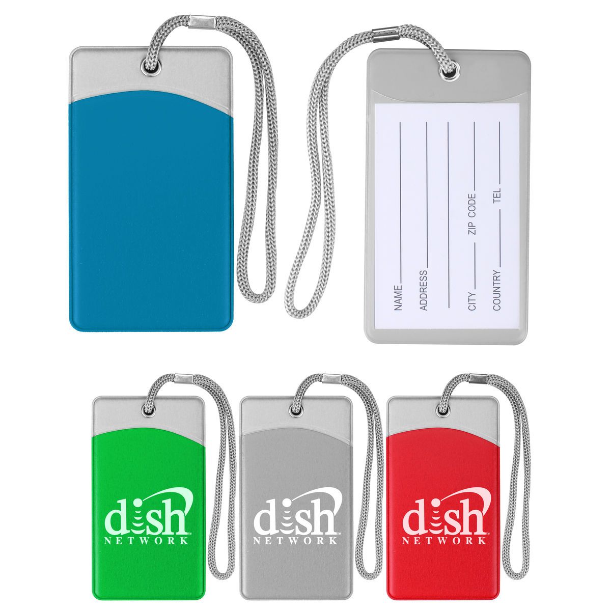 Luggage Tag with Lanyard