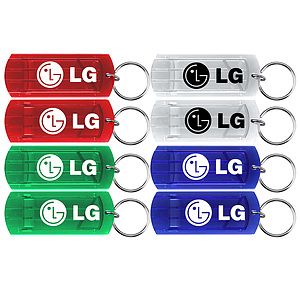 Whistle with Split Key Ring
