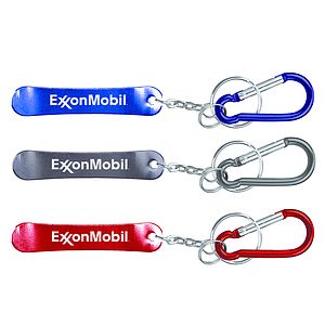 Skateboard Shape Bottle Opener Key Chain & carabineer