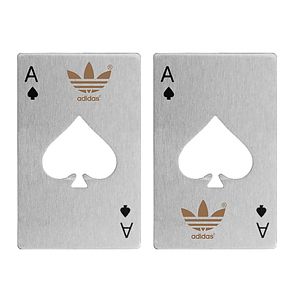 Poker Shape Metal Bottle Opener