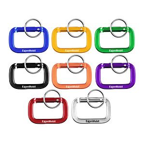 Carabiner with Key Ring
