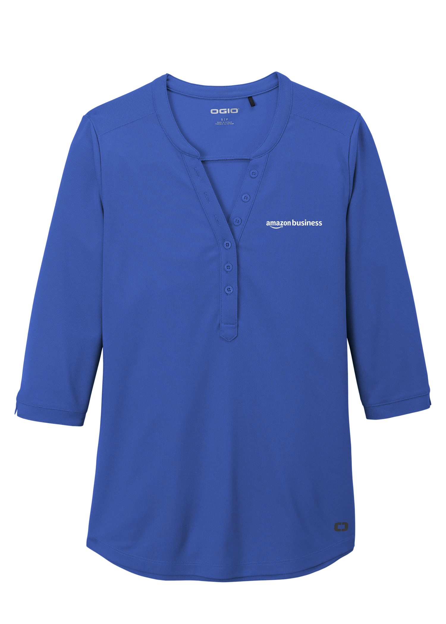OGIO Ladies Jewel Henley LOG104