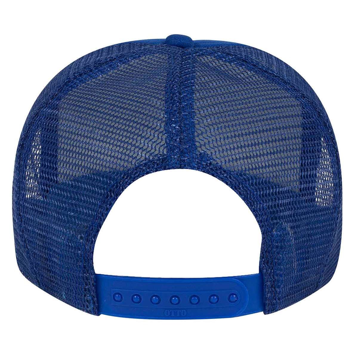Otto cap youth 5 panel high crown mesh 