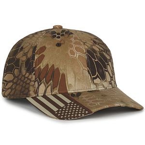 Structured w/Camo Flag Visor Insert