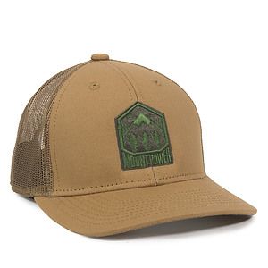 Washed Canvas Mesh Back Cap