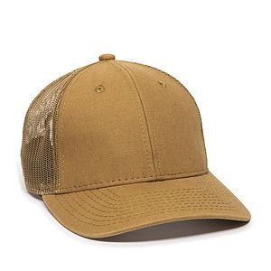 Washed Canvas Mesh Back Cap
