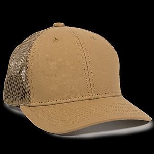 Washed Canvas Mesh Back Cap