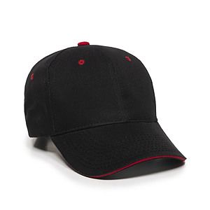 Brushed Twill w/Sandwich Visor