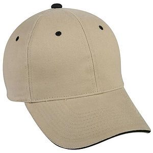 Brushed Twill w/Sandwich Visor