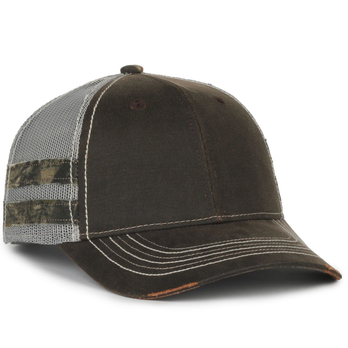 Weathered Cotton Mesh Back