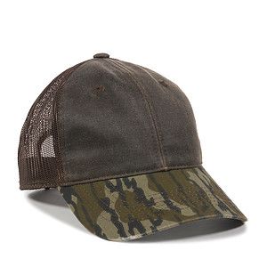 Weathered Cotton Mesh Back