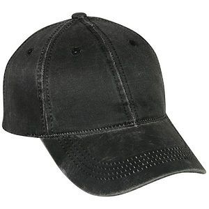 Weathered Cotton Solid Back Cap
