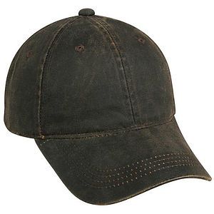 Weathered Cotton Solid Back Cap