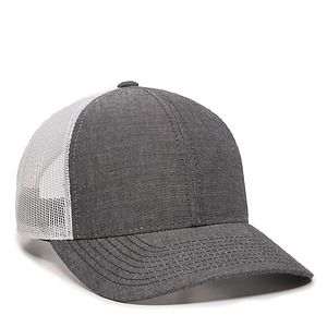 Chambray Mesh Back