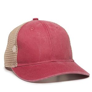Ladies Fit w/Ponytail Mesh Back Cap
