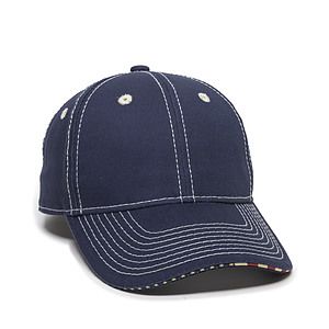 Structured Twill w/Flag Sandwich Visor