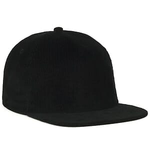 Corduroy Solid Back Cap