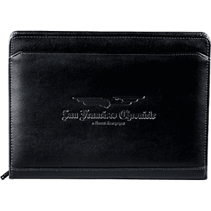 FSC® Mix Manchester Zippered Padfolio