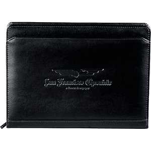 FSC® Mix Manchester Zippered Padfolio