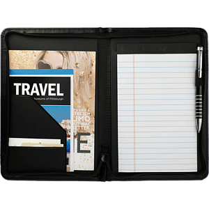 FSC® Mix Windsor Impressions Jr. Zip Padfolio