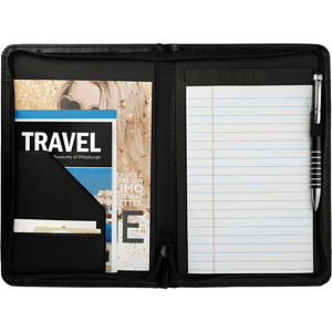 FSC® Mix Windsor Impressions Jr. Zip Padfolio