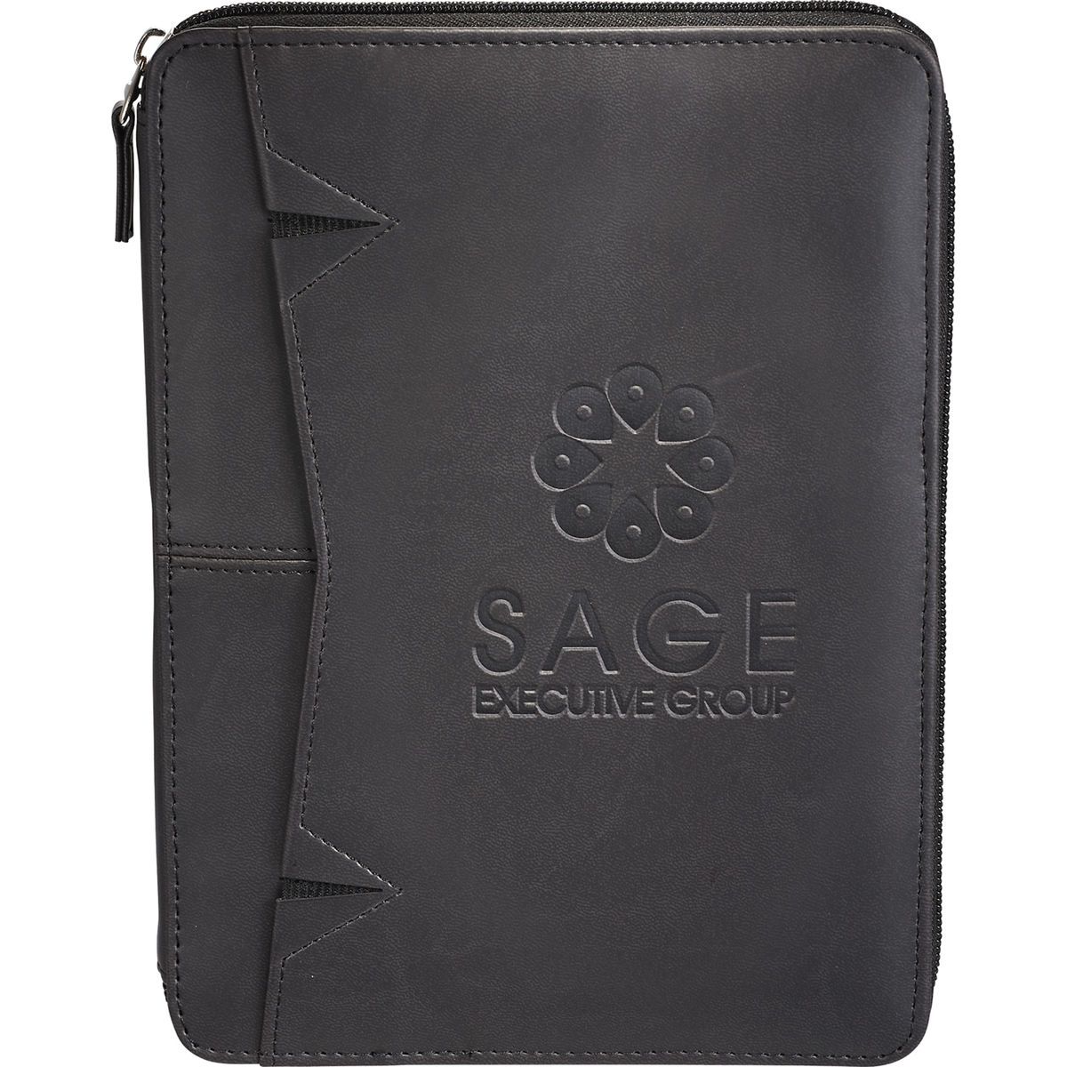 Pedova rfid jr. zippered padfolio Corporate Specialties