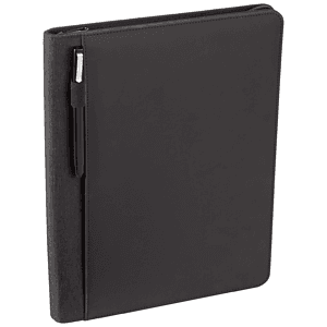 FSC® Mix Vienna Heathered Zippered Padfolio
