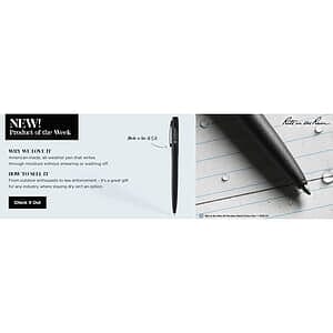 Rite in the Rain All Weather Metal Clicker Pen