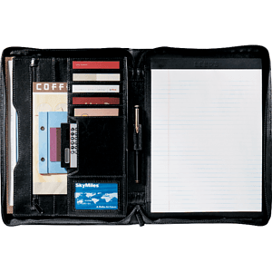 FSC® Mix Renaissance Zippered Padfolio