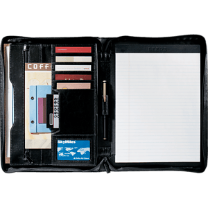 FSC® Mix Renaissance Zippered Padfolio