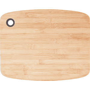 Large Bamboo Cutting Board with Silicone Grip