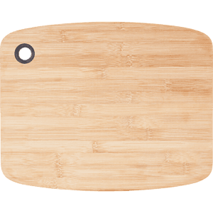 Large Bamboo Cutting Board with Silicone Grip