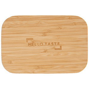 Bamboo Fiber Lunch Box with Cutting Board Lid