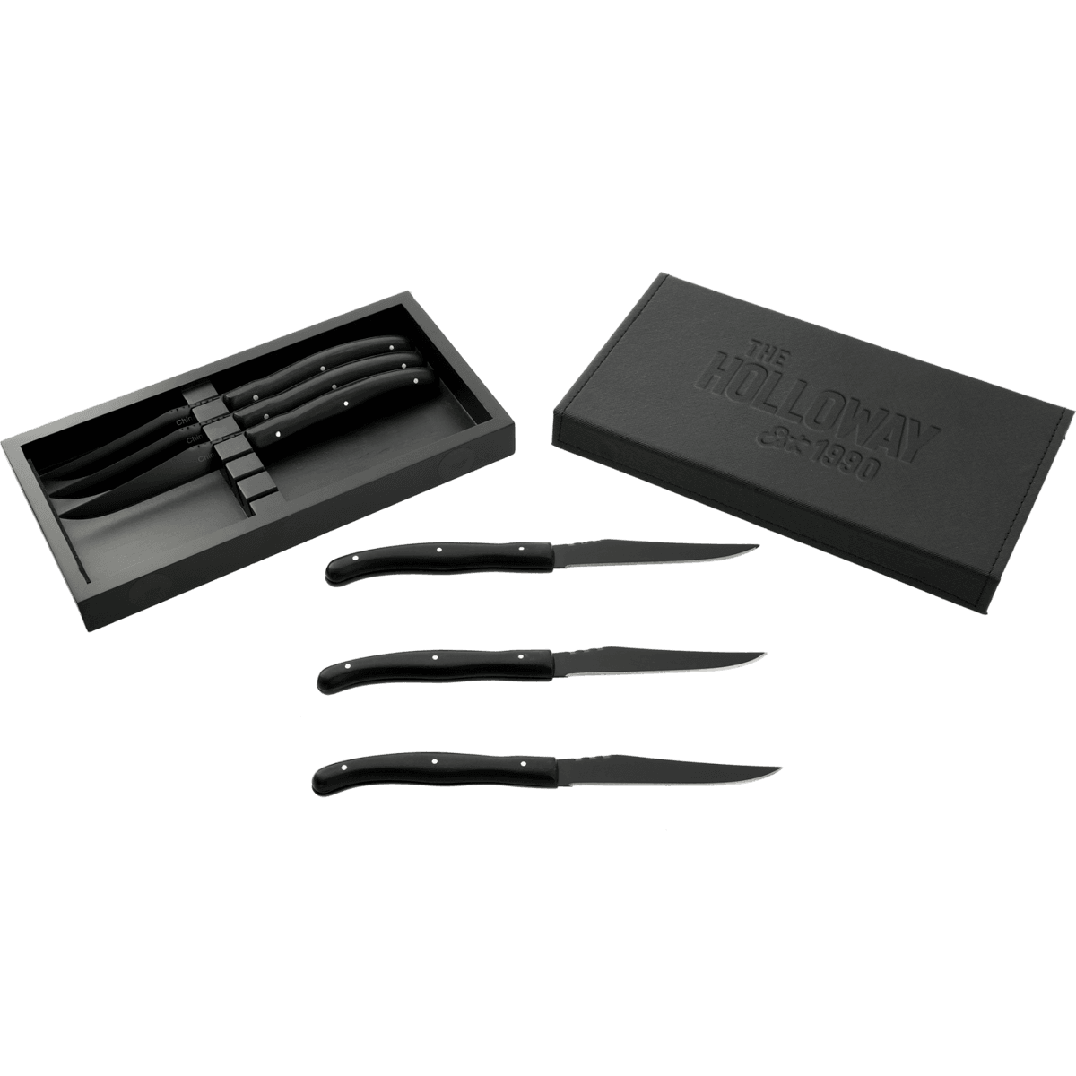 Modena black knife set Swagbox