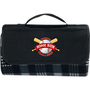 Padded Water-Resistant Fleece Picnic Blanket