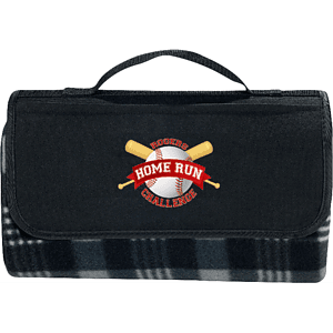 Padded Water-Resistant Fleece Picnic Blanket
