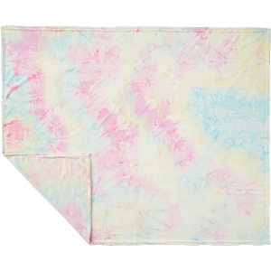 Tie Dye Flannel Fleece Blanket