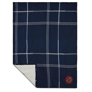 Plaid Fleece Sherpa Blanket