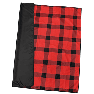 Buffalo Plaid Fleece Picnic Blanket