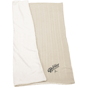 Field &amp; Co.® Cable Knit Sherpa Blanket