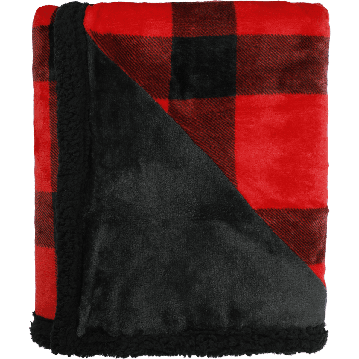 Field & Co.® Buffalo Plaid Sherpa Blanket