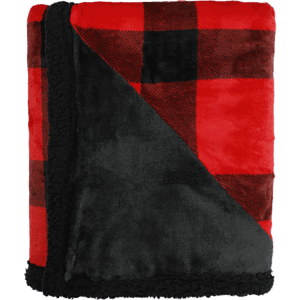 Field &amp; Co.® Buffalo Plaid Sherpa Blanket