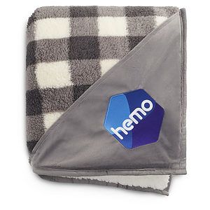Field &amp; Co.® Double Sided Plaid Sherpa Blanket